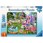 Tiara Birthday Party - 100 XXL Pieces