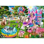 Tiara Birthday Party - 100 XXL Pieces