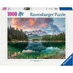Zugspitze at the Eibsee, Germany