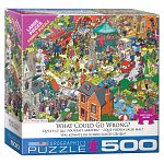 What Could Go Wrong? - Large Piece Jigsaw Puzzle