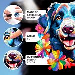 Dog - 200 Piece Shaped Wooden Jigsaw Puzzle