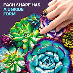 Succulent - 200 Piece Shaped Wooden Jigsaw Puzzle