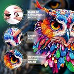 Owl - 200 Piece Shaped Wooden Jigsaw Puzzle