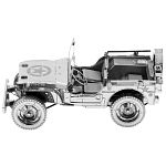 Metal Earth Premium Series Metal Model Kit: Willys Overland