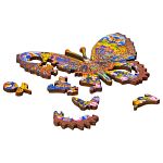 Wooden Jigsaw Puzzle: Fun Size - New Animal Butterfly
