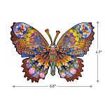 Wooden Jigsaw Puzzle: Fun Size - New Animal Butterfly