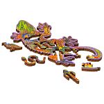 Wooden Jigsaw Puzzle: Fun Size - Gecko