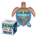 Wooden Jigsaw Puzzle: Fun Size - Sea Turtle