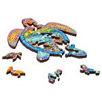 Wooden Jigsaw Puzzle: Fun Size - Sea Turtle