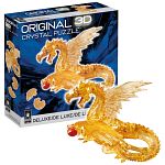 3D Crystal Puzzle Deluxe - Golden Dragon