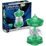 3D Crystal Puzzle Deluxe - Carousel (Green)