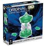 3D Crystal Puzzle Deluxe - Carousel (Green)