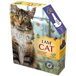 I AM Cat - Shaped Jigsaw Puzzle