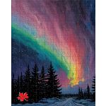 Mini Travel Puzzle - Northern Lights