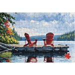 Mini Travel Puzzle - Cottage Chairs