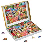 Connecting Pieces: A Day at the Farmer's Market - 104 Pieces
