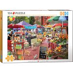 Connecting Pieces: A Day at the Farmer's Market - 104 Pieces