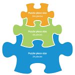 Connecting Pieces: Bunny Garden - 104 Piece Puzzle