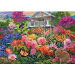 Connecting Pieces: Bunny Garden - 104 Piece Puzzle