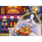 Happy Cat Pizza - 35 XXL Pieces