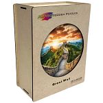 Rainbow Wooden Puzzle - Great Wall