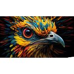 Rainbow Wooden Puzzle - Bird