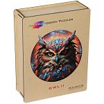 Rainbow Wooden Puzzle - Owl II