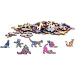 Rainbow Wooden Puzzle - Cat