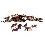 Rainbow Wooden Puzzle - Lion