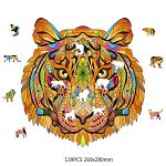Rainbow Wooden Puzzle - Tiger