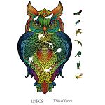 Rainbow Wooden Puzzle - Owl