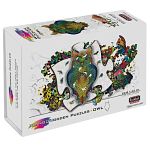 Rainbow Wooden Puzzle - Owl