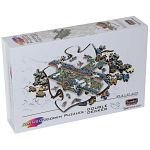 Rainbow Wooden Puzzle - Double Decker