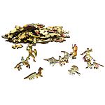 Rainbow Wooden Puzzle - Dragon