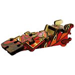 Rainbow Wooden Puzzle - Race Car