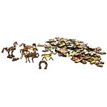 Rainbow Wooden Puzzle - Wild Horse