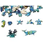 Rainbow Wooden Puzzle - Sea Turtle