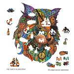 Rainbow Wooden Puzzle - Pirate Cat
