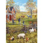 Young Family Farm - Large Piece