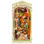 Rolife DIY Book Nook Shelf Insert (Bookend) - Floral Corner