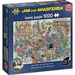 Jan van Haasteren Comic Puzzle - Ludo Battle (1000 Pieces)