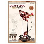 ROKR DIY Wooden Gravity Swing Model - Sky Captain