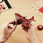 ROKR DIY Wooden Gravity Swing Model - Sky Captain