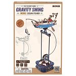 ROKR DIY Wooden Gravity Swing Model - Ocean Fisher