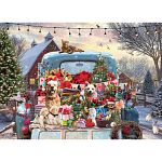 Country Truck in Winter - Large Piece