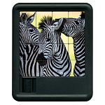 Animal Kingdom Sliding Piece Puzzle - Zebras