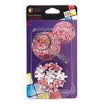 Puzzle Sphere Keychain - LOVE