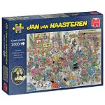 Jan van Haasteren Comic Puzzle - Ludo Battle (2000 Pieces)