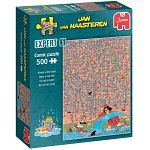 Jan van Haasteren Comic Puzzle - Where is the Leak?