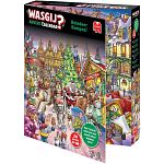Wasgij Advent Calendar: Reindeer Rumpus! - 24 x 54 Piece Puzzles